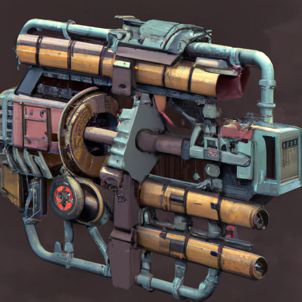 2023 AI-generated concept artwork for Mechanical Drafter