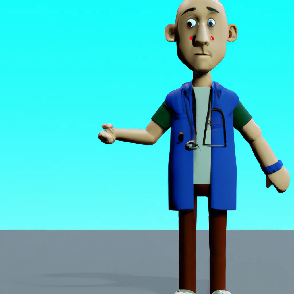 2023 AI-generated concept artwork for Medical and Public Health Social Worker
