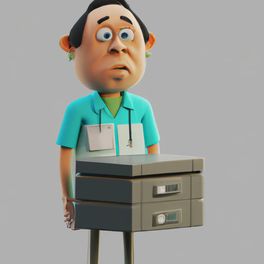 2023 AI-generated concept artwork for Medical Records Technician