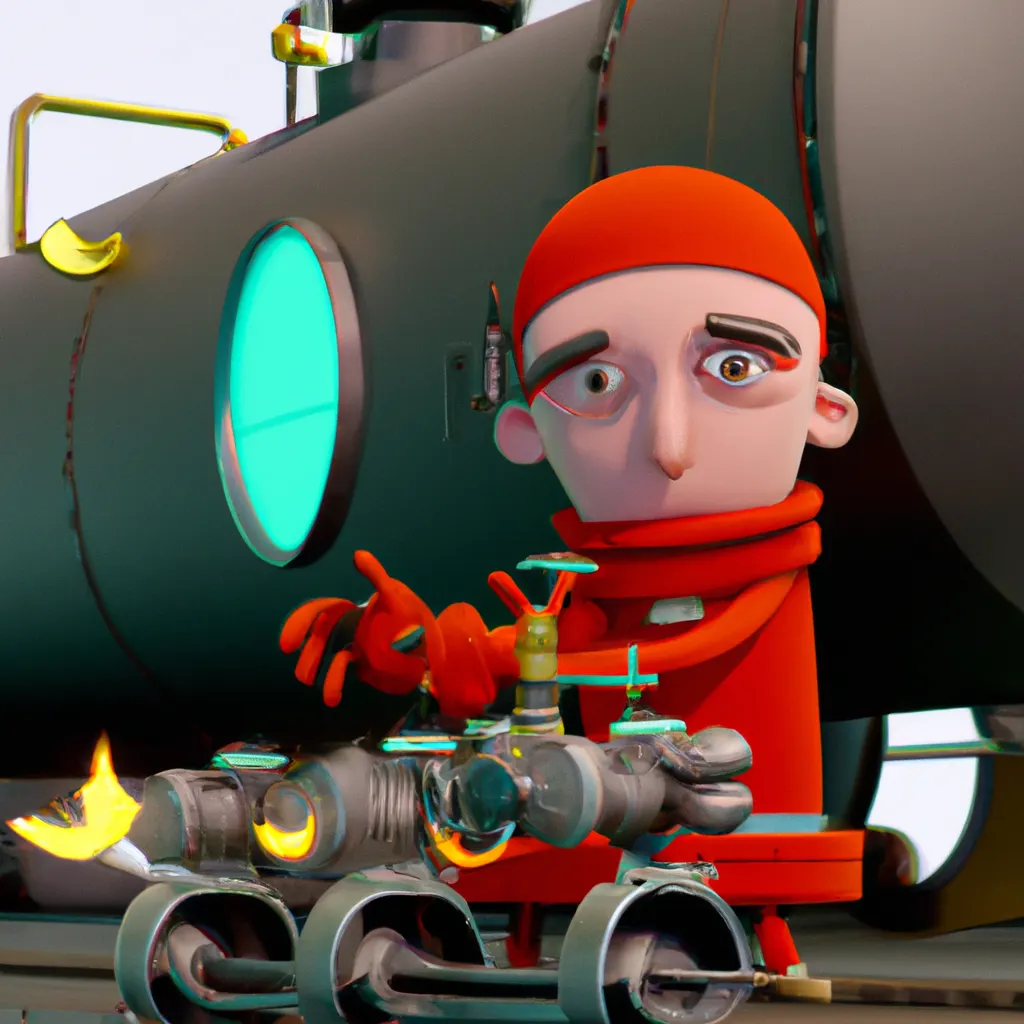 2023 AI-generated concept artwork for Metal-Refining Furnace Operator and Tender