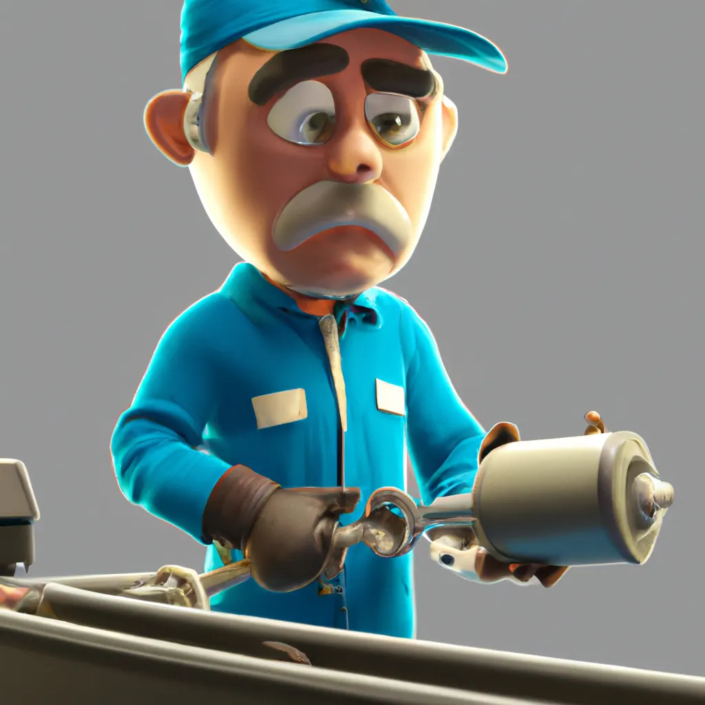 2023 AI-generated concept artwork for Motorboat Mechanic