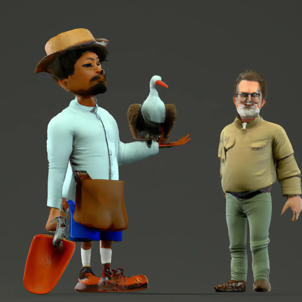 2023 AI-generated concept artwork for Museum Technician and Conservator