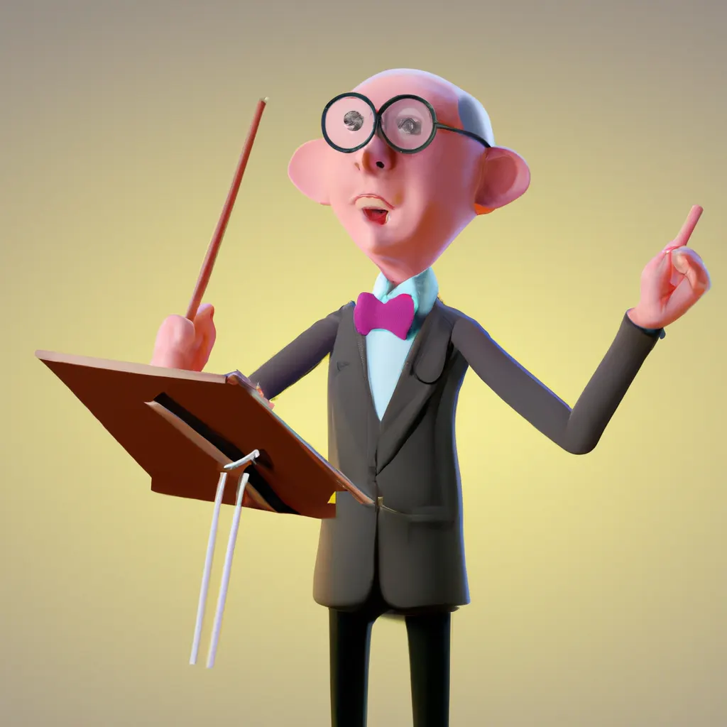 2023 AI-generated concept artwork for Music Teacher