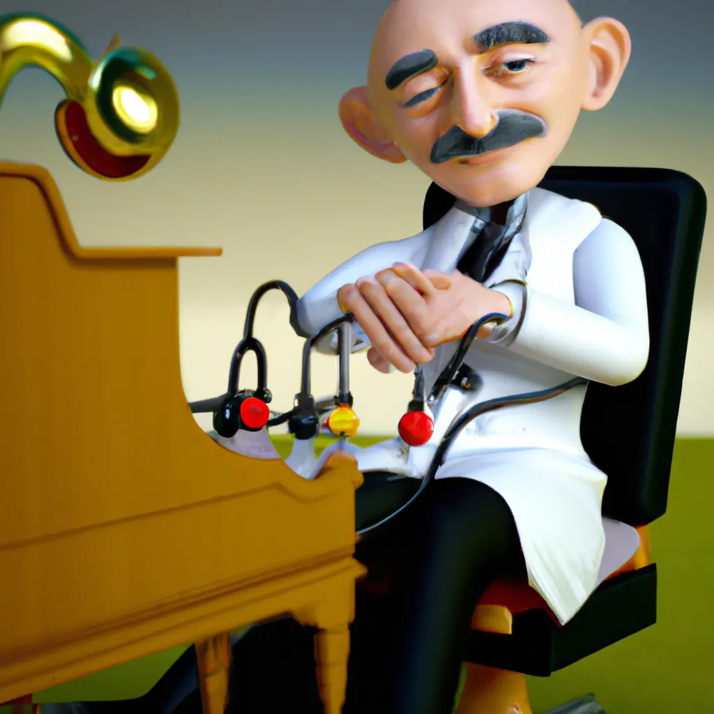 2023 AI-generated concept artwork for Music Therapist