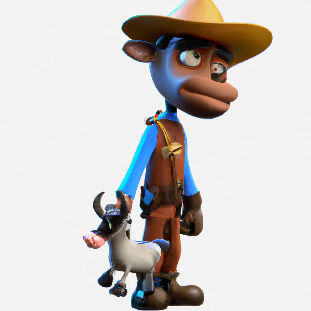 2023 AI-generated concept artwork for Nonfarm Animal Caretaker