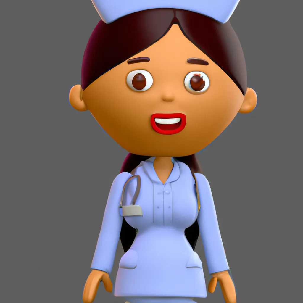 2023 AI-generated concept artwork for Nurse Practitioner