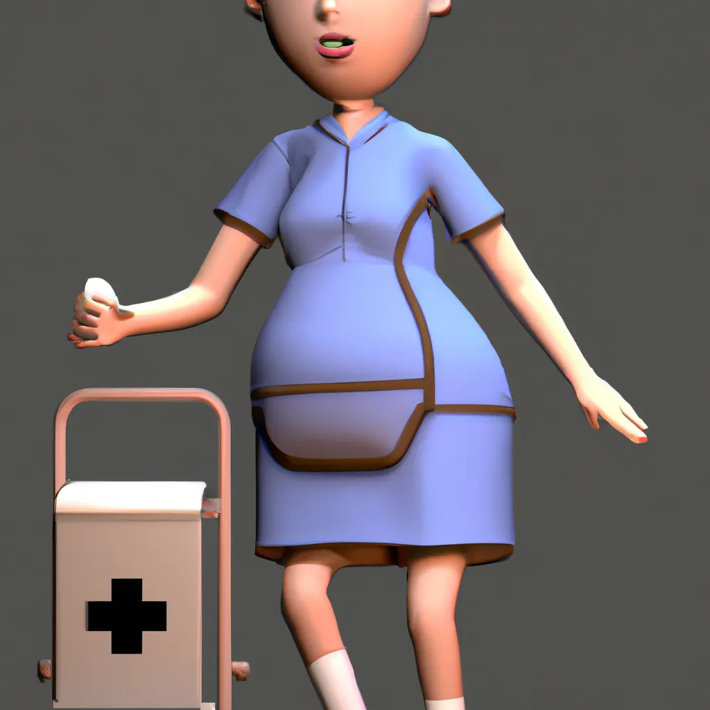 2023 AI-generated concept artwork for Nursing Aide