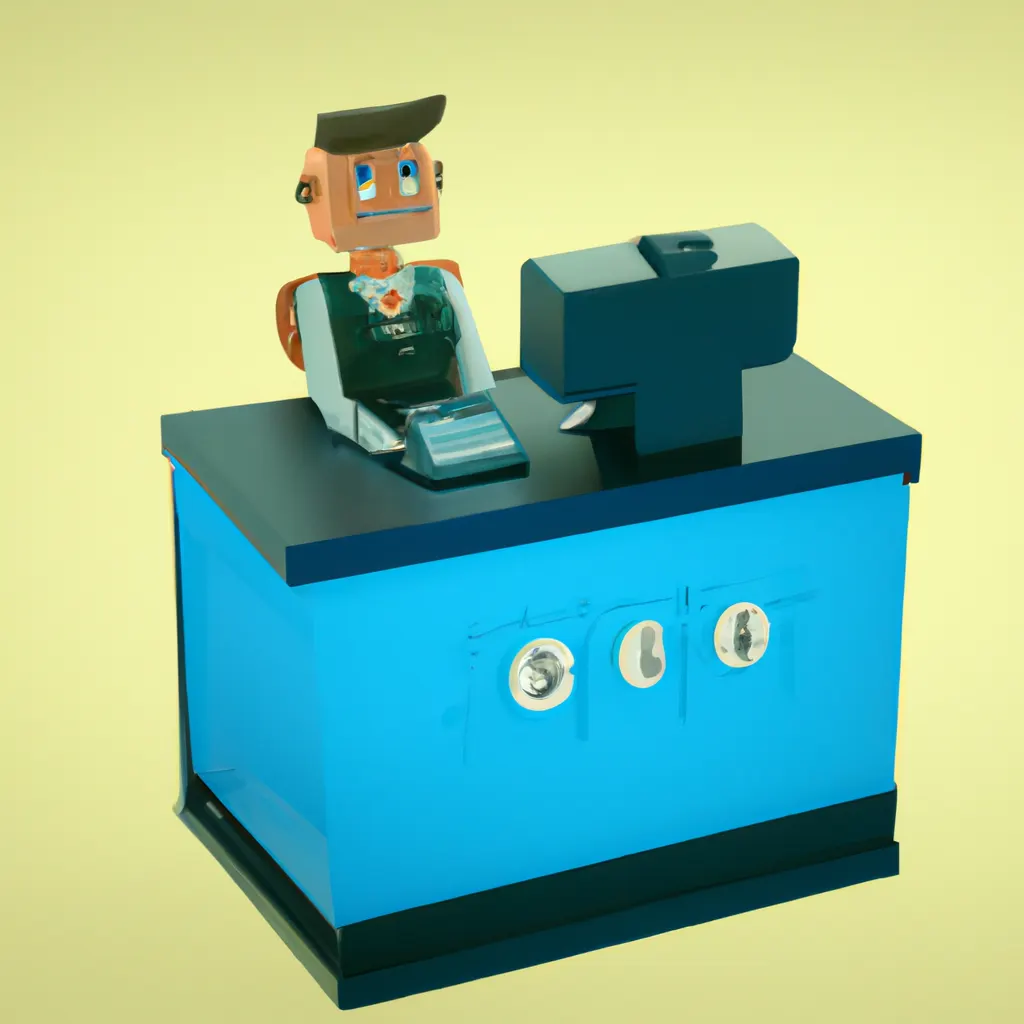 2023 AI-generated concept artwork for Office Machine and Cash Register Servicer