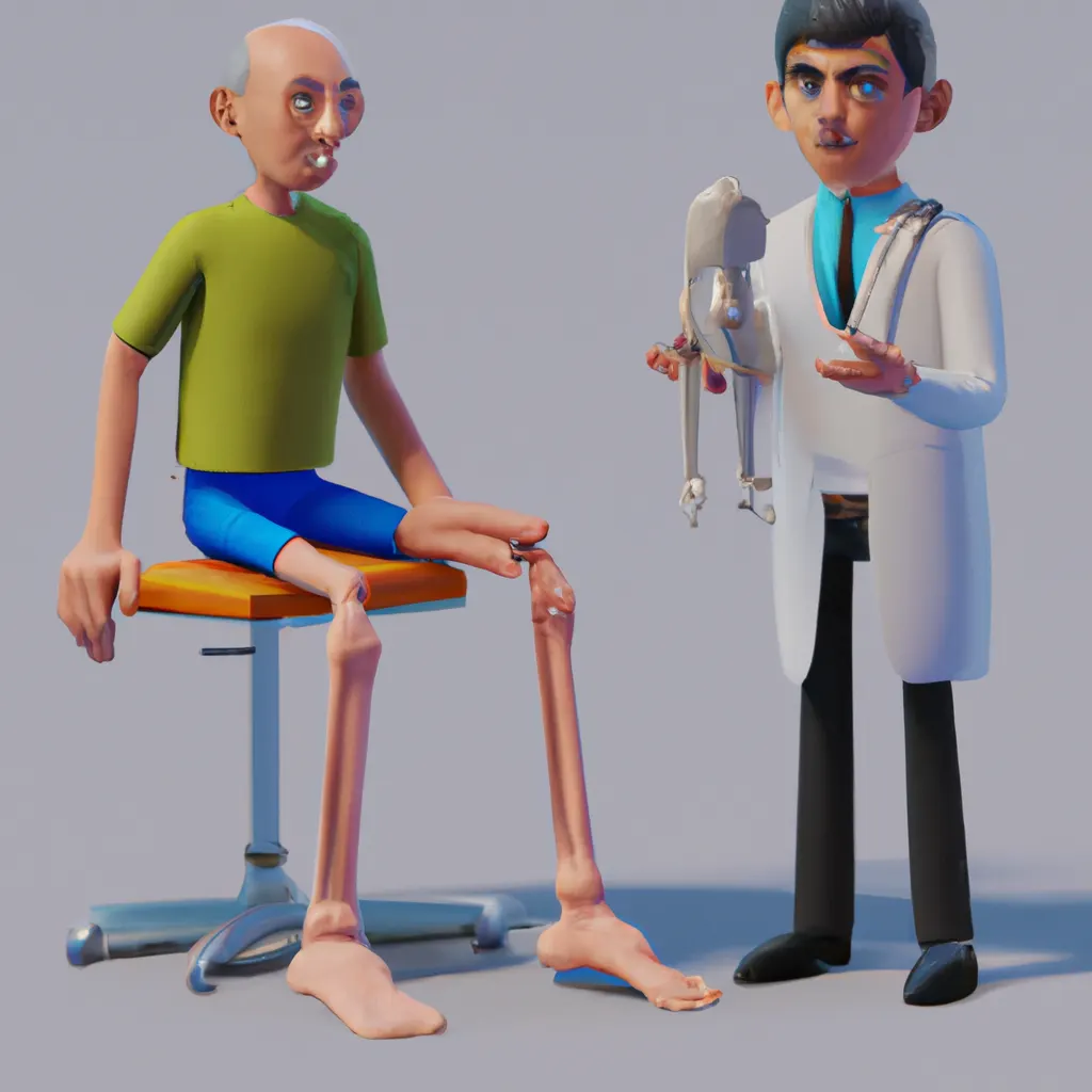 2023 AI-generated concept artwork for Orthotist and Prosthetist