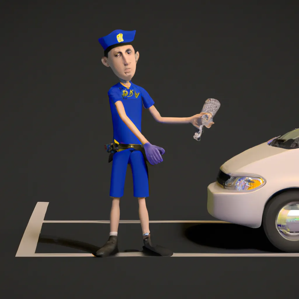 2023 AI-generated concept artwork for Parking Enforcement Worker