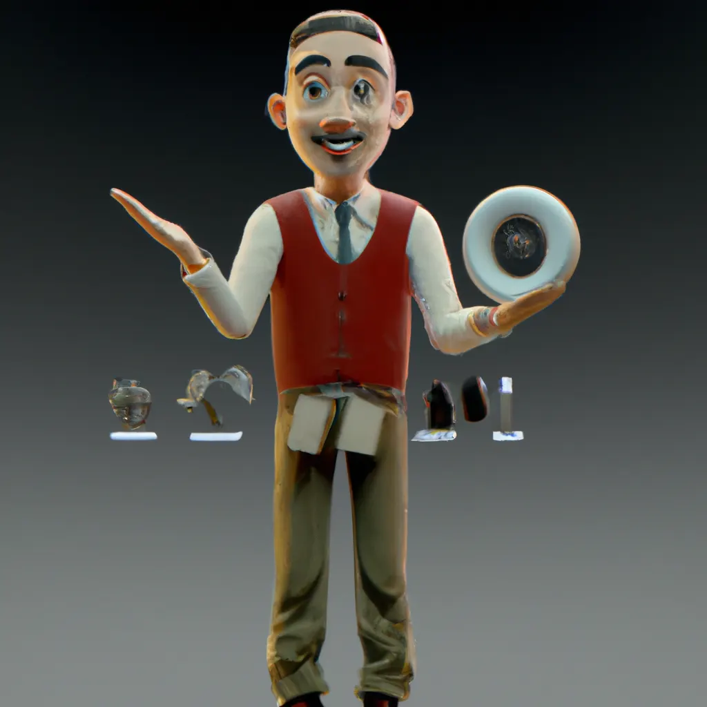 2023 AI-generated concept artwork for Parts Salesperson