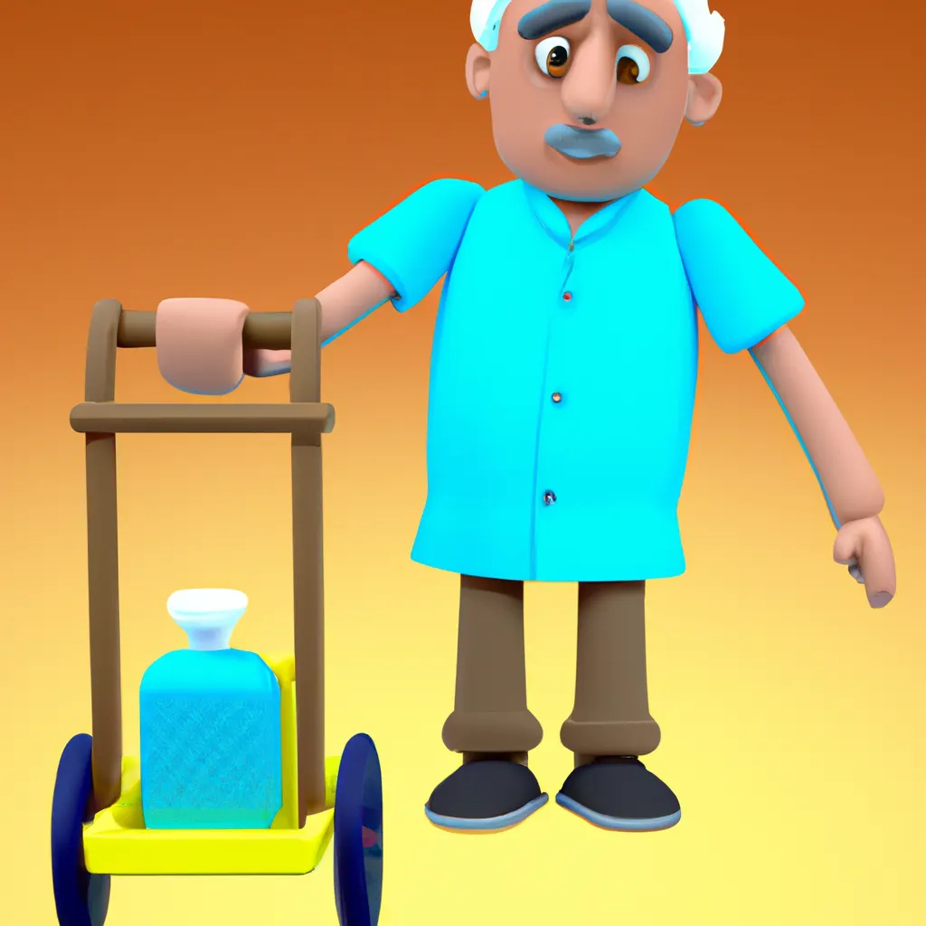 2023 AI-generated concept artwork for Personal Home Care Aide