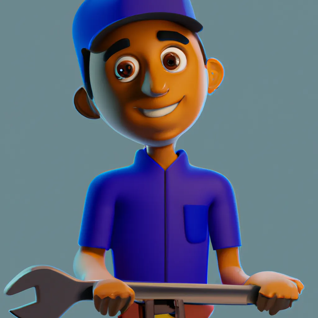 2023 AI-generated concept artwork for Personal Service Worker