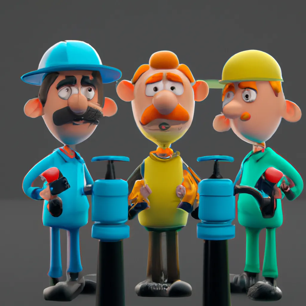 2023 AI-generated concept artwork for Petroleum Pump System Operator, Refinery Operator, and Gauger