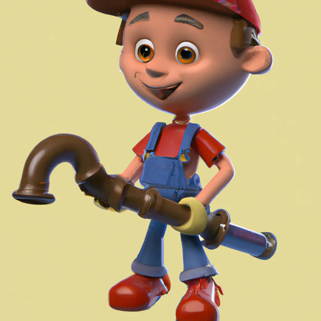 2023 AI-generated concept artwork for Pipe Fitter