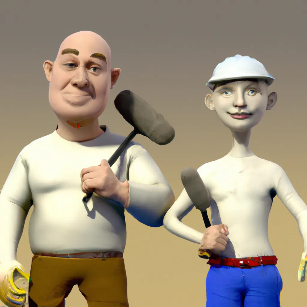 2023 AI-generated concept artwork for Plasterer and Stucco Mason