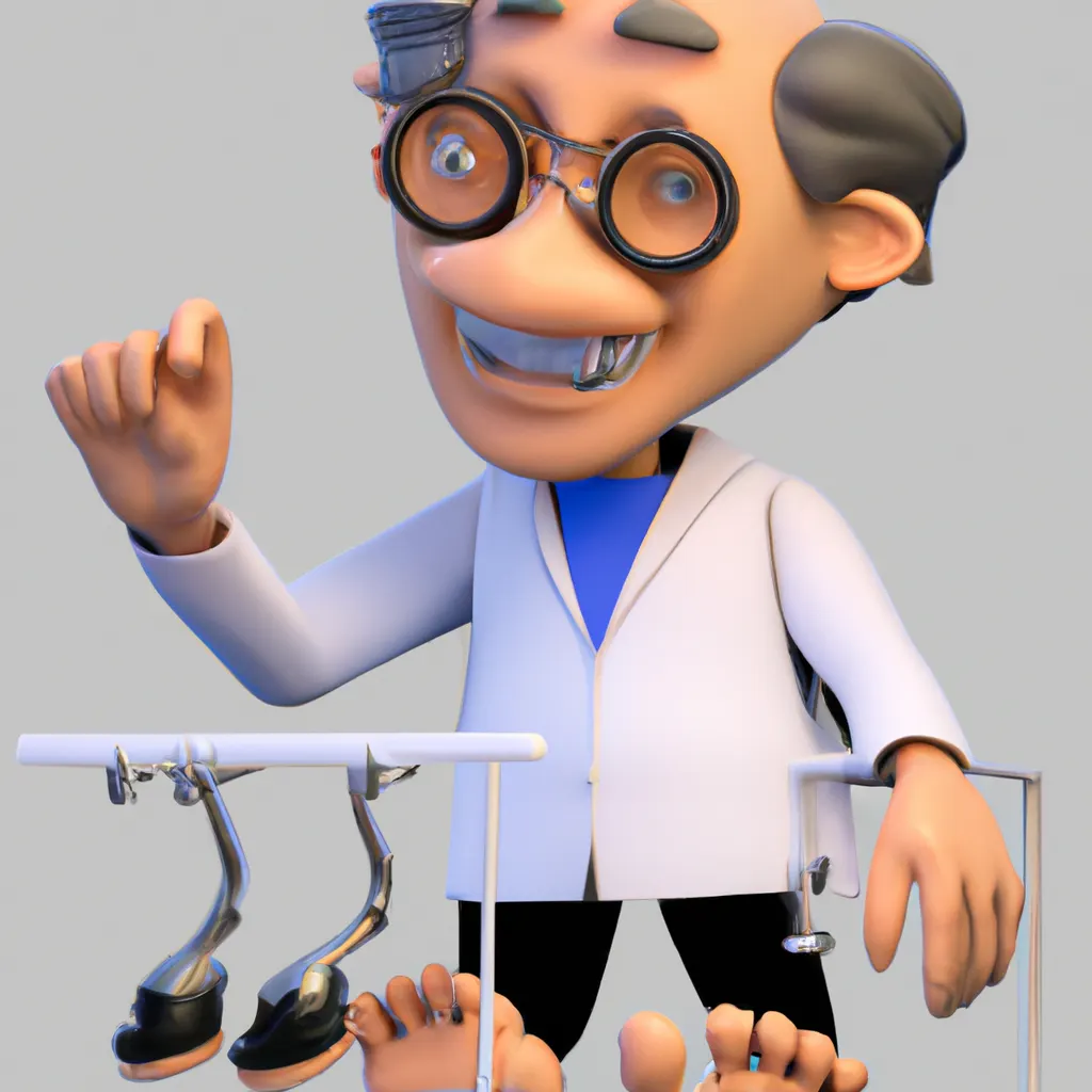 2023 AI-generated concept artwork for Podiatrist