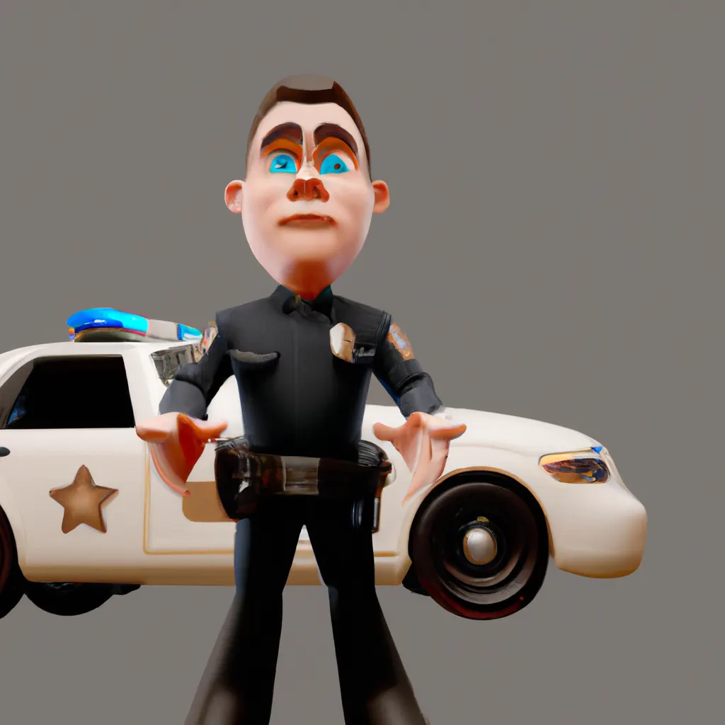 2023 AI-generated concept artwork for Police and Sheriff_s Patrol Officer