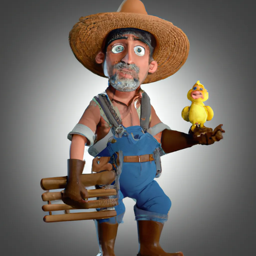 2023 AI-generated concept artwork for Poultry Farmer