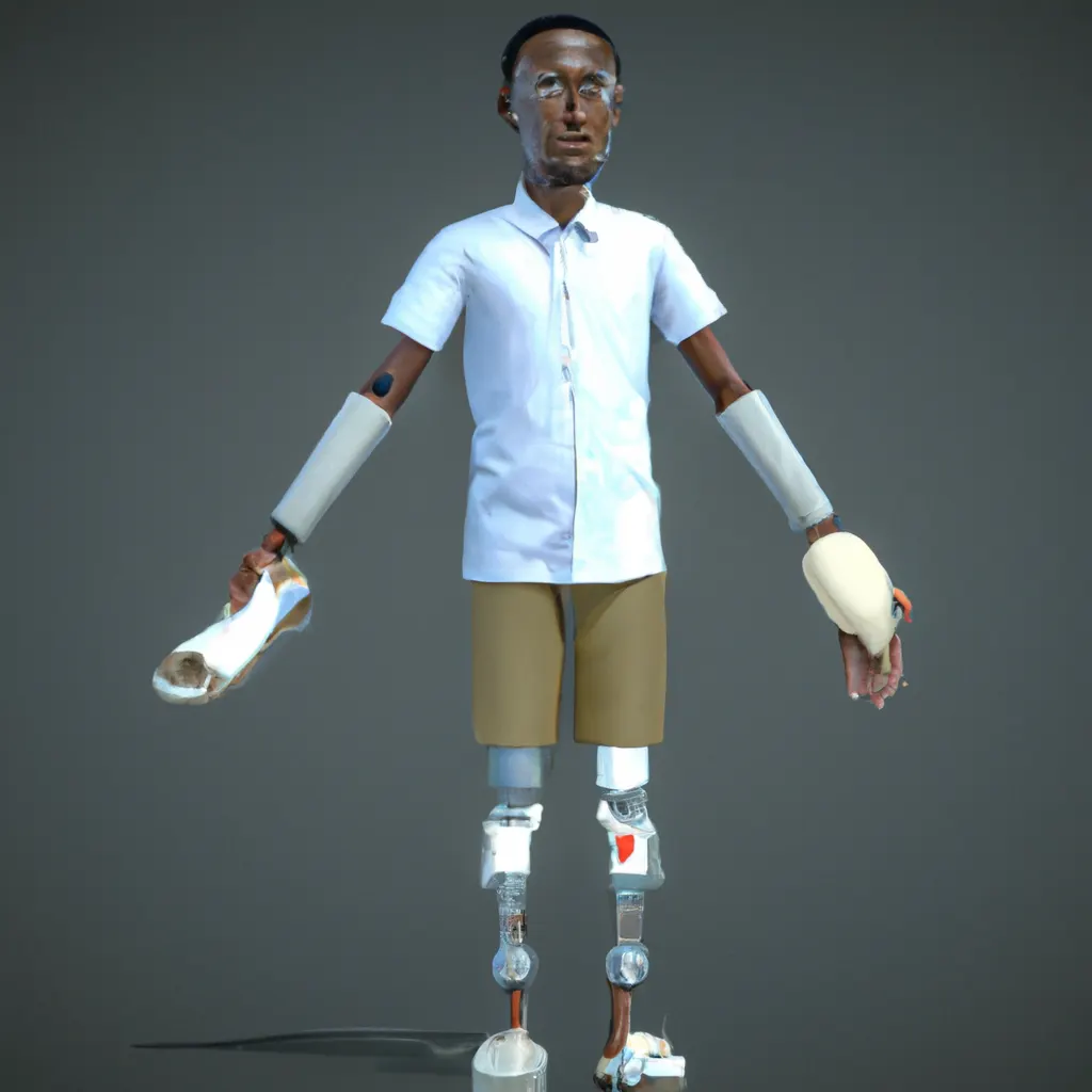 2023 AI-generated concept artwork for Prosthetist