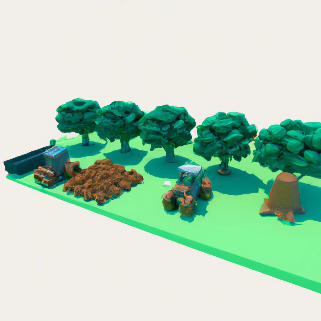 2023 AI-generated concept artwork for Agriculture, forestry and fishing