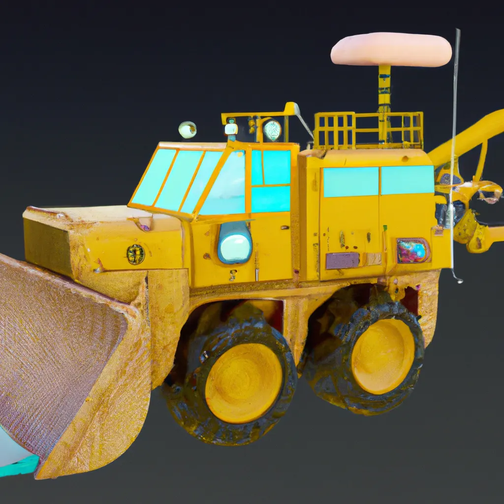 2023 AI-generated concept artwork for Mining and quarrying