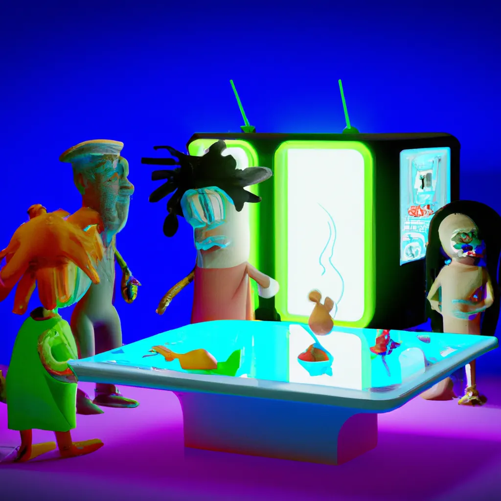 2023 AI-generated concept artwork for Arts, entertainment and recreation