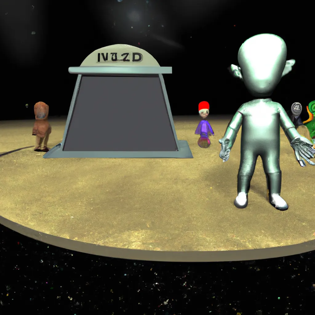2023 AI-generated concept artwork for Activities of extraterritorial organizations and bodies