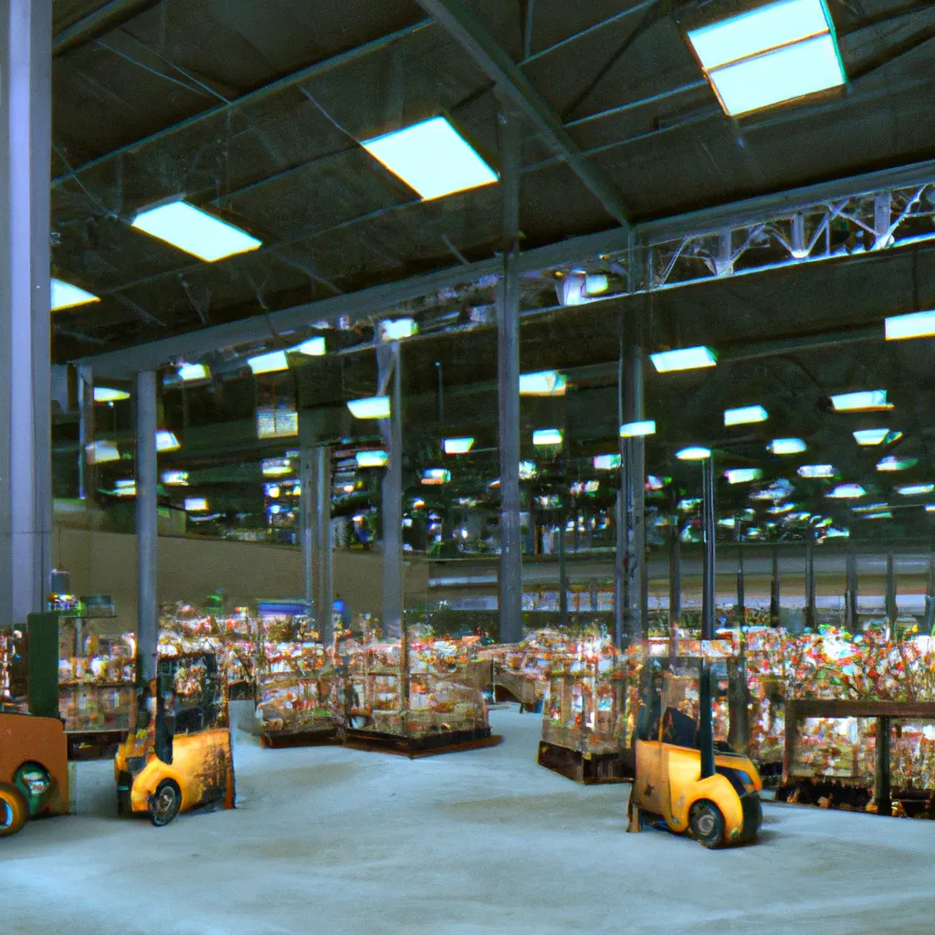 2023 AI-generated concept artwork for Warehousing and support activities for transportation
