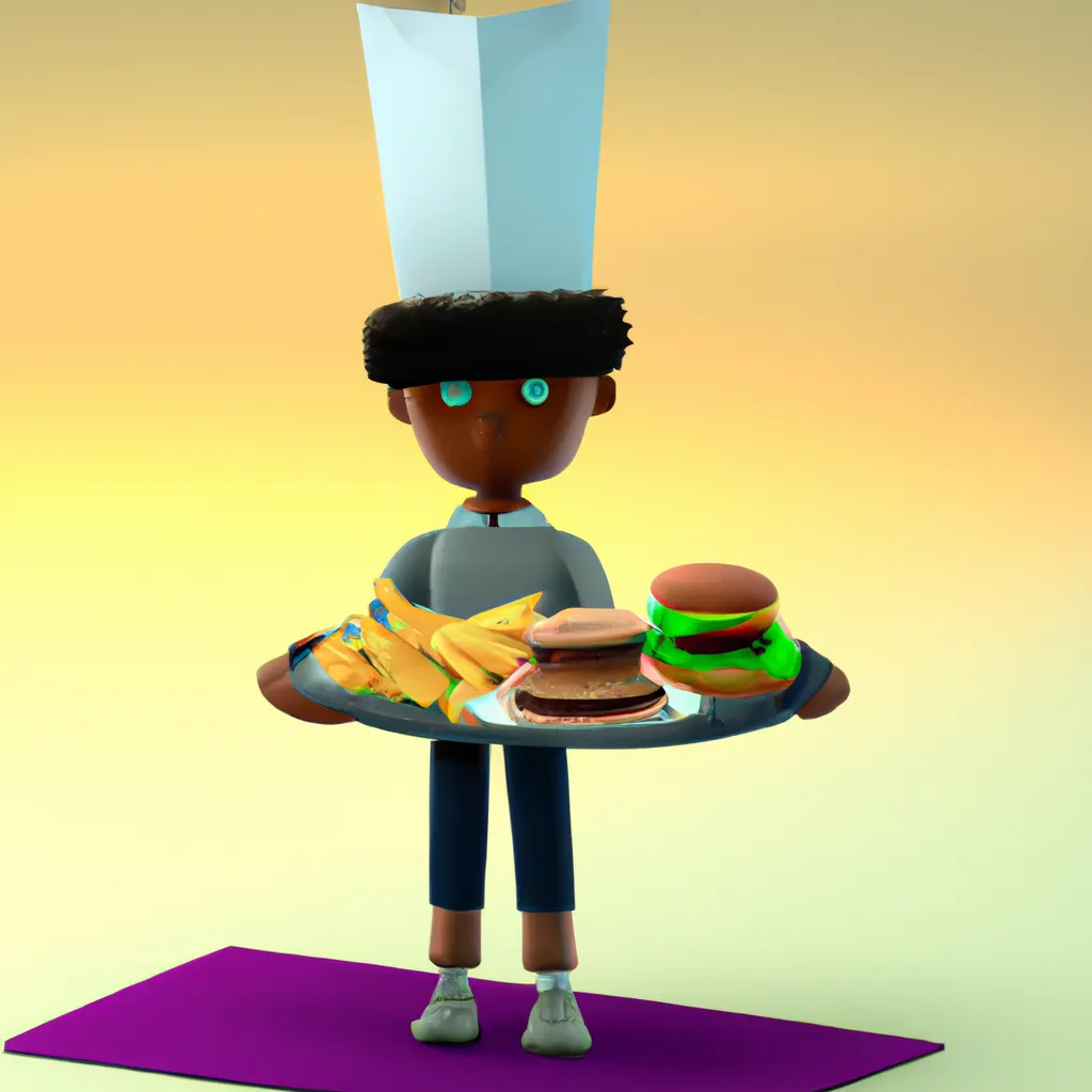 2023 AI-generated concept artwork for Food and beverage service activities