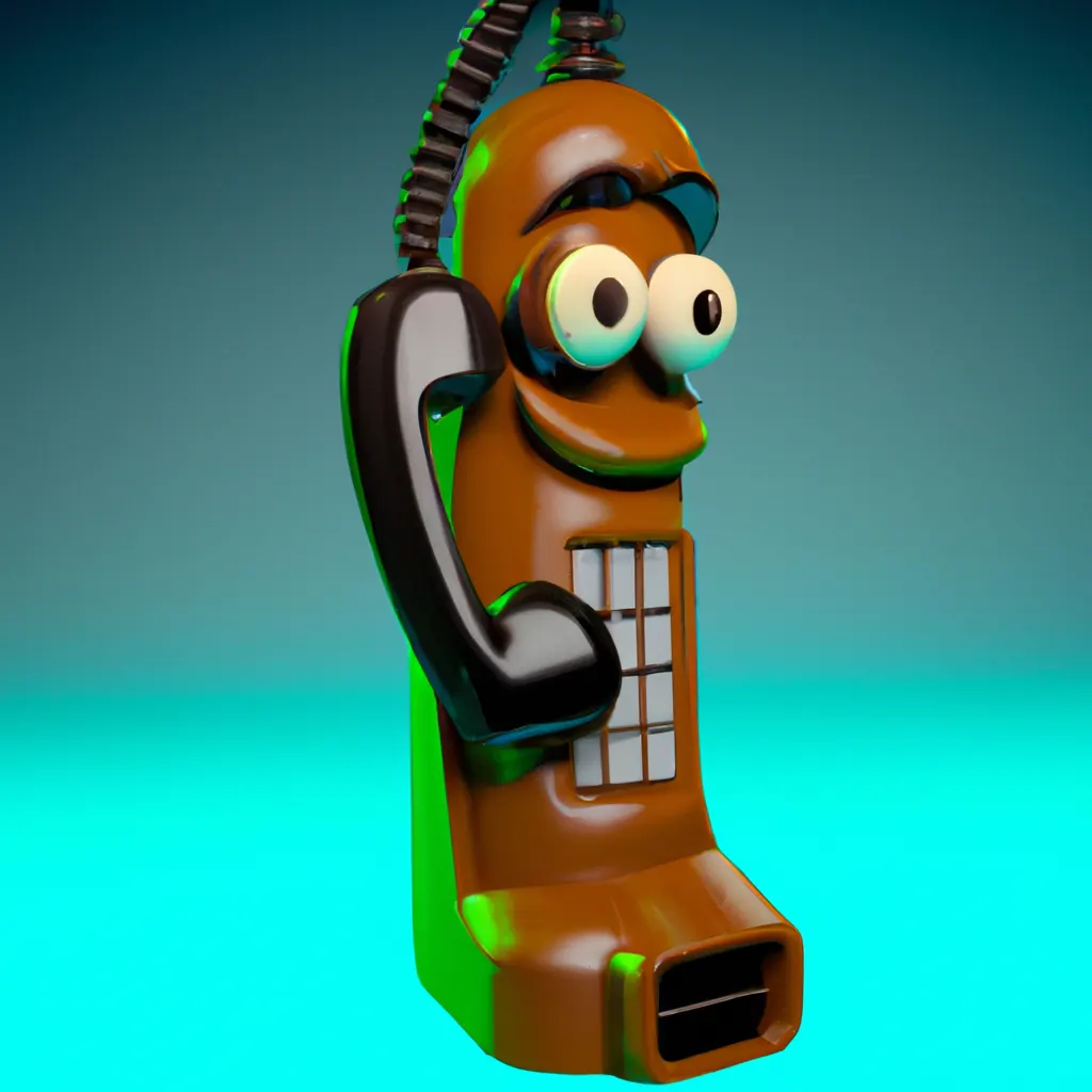 2023 AI-generated concept artwork for Telecommunications