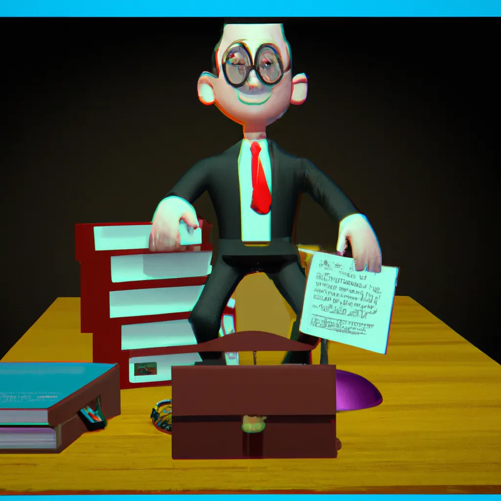 2023 AI-generated concept artwork for Legal and accounting activities