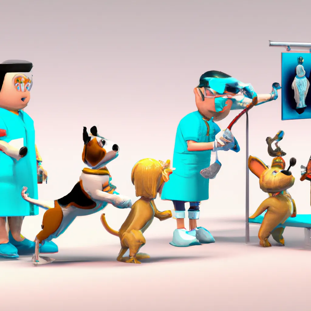 2023 AI-generated concept artwork for Veterinary activities