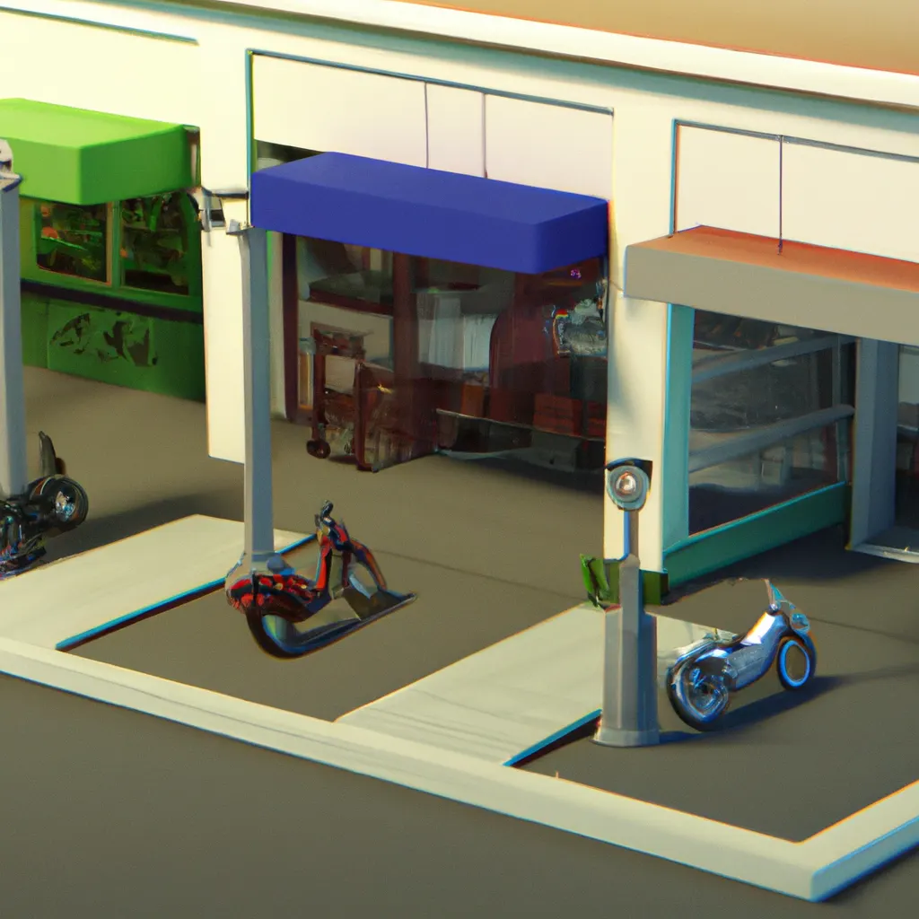 2023 AI-generated concept artwork for Retail trade, except of motor vehicles and motorcycles