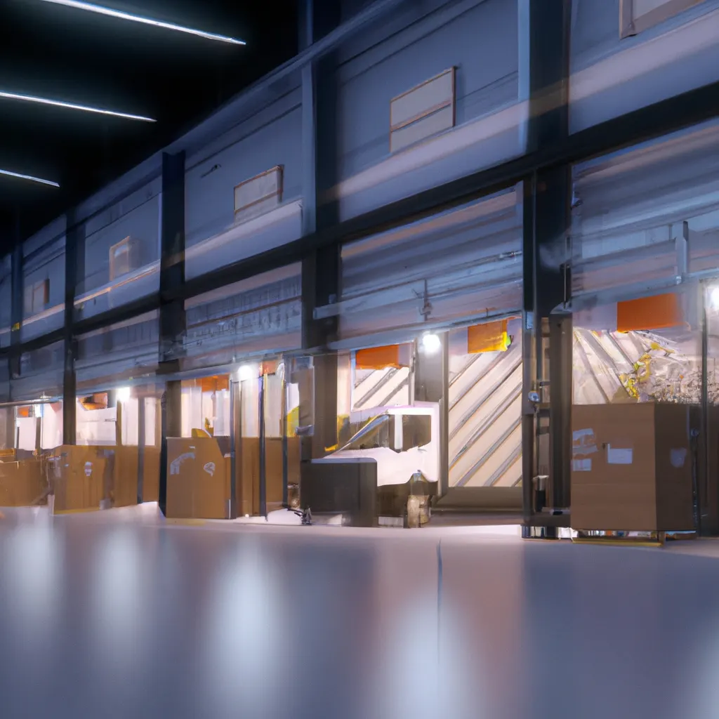 2023 AI-generated concept artwork for Warehousing and support activities for transportation