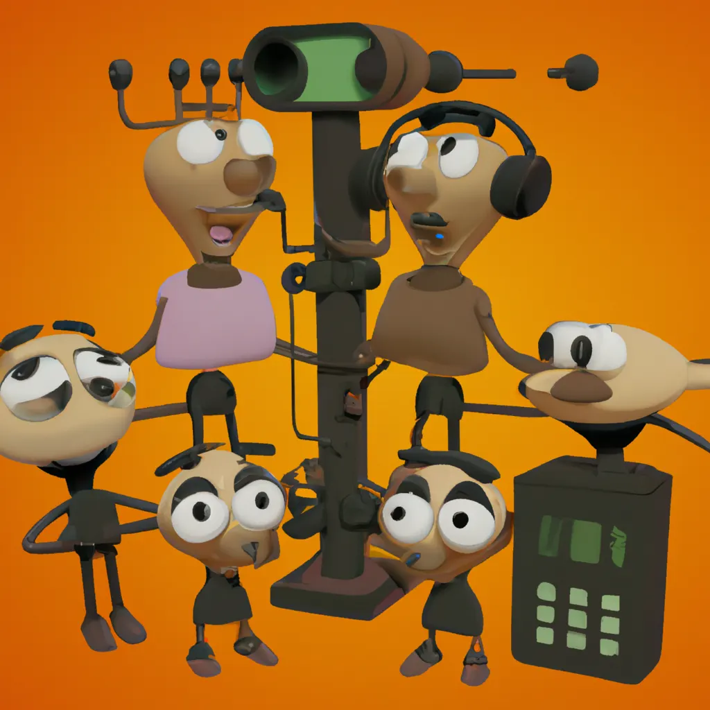 2023 AI-generated concept artwork for Telecommunications