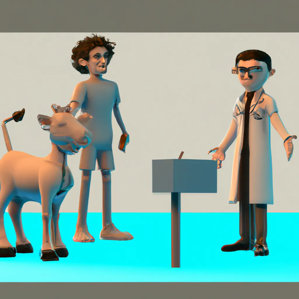 2023 AI-generated concept artwork for Veterinary activities