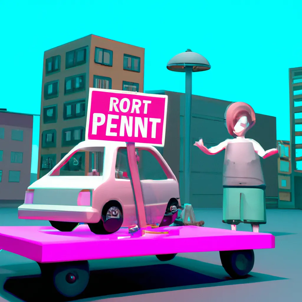 2023 AI-generated concept artwork for Rental and leasing activities