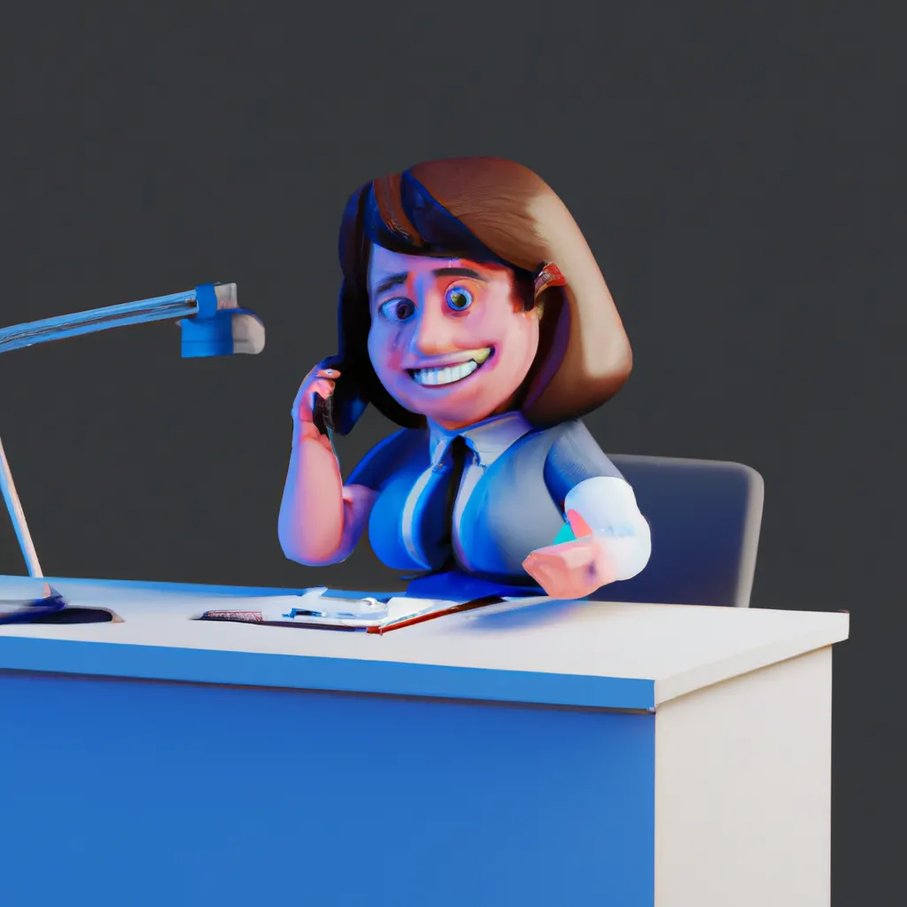2023 AI-generated concept artwork for Office administrative, office support and other business support activities