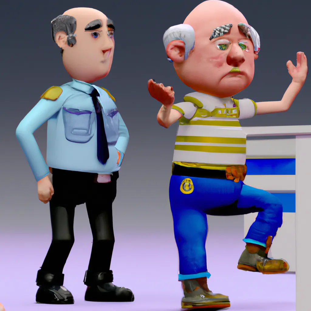 2023 AI-generated concept artwork for Public administration and defence_ compulsory social security