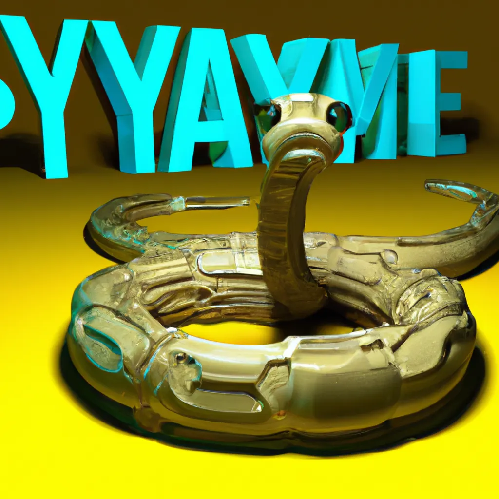2023 AI-generated concept artwork for Phython to Natural Language