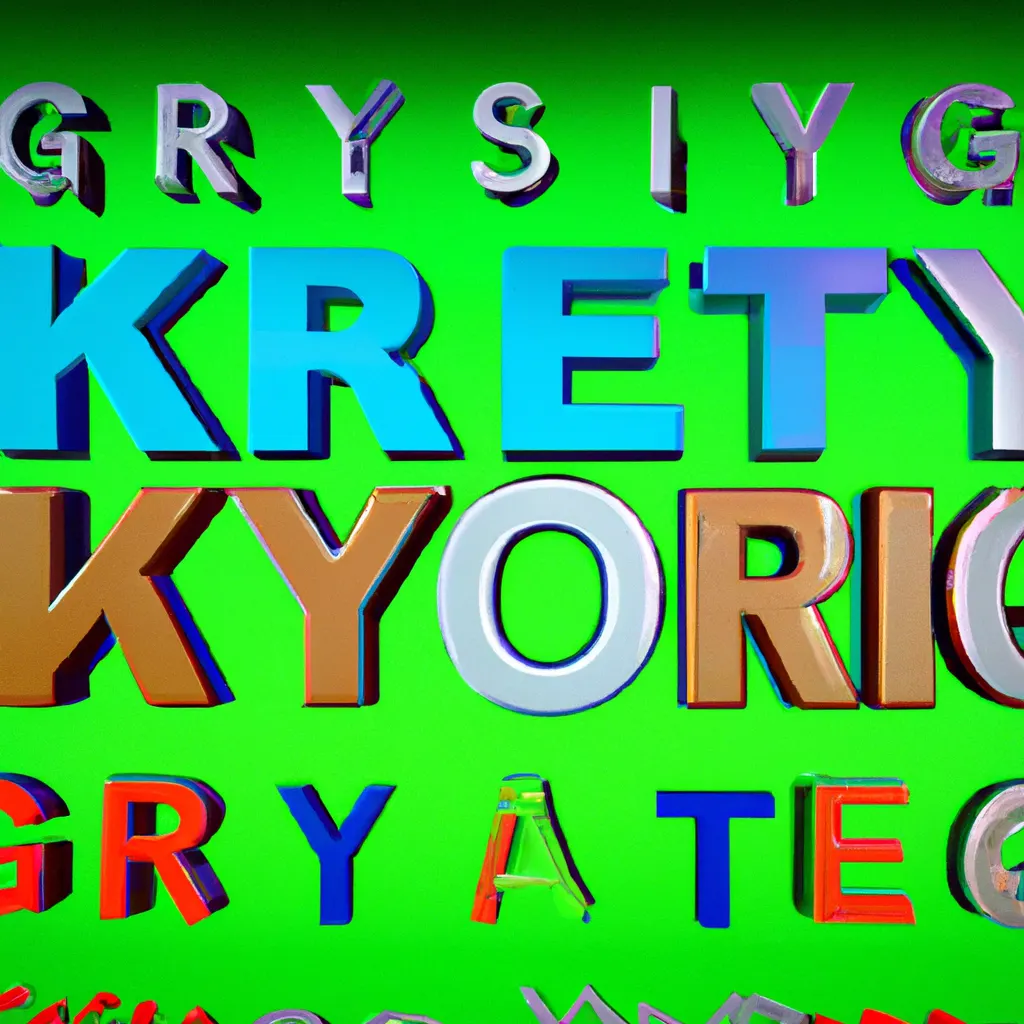 2023 AI-generated concept artwork for Keywords 