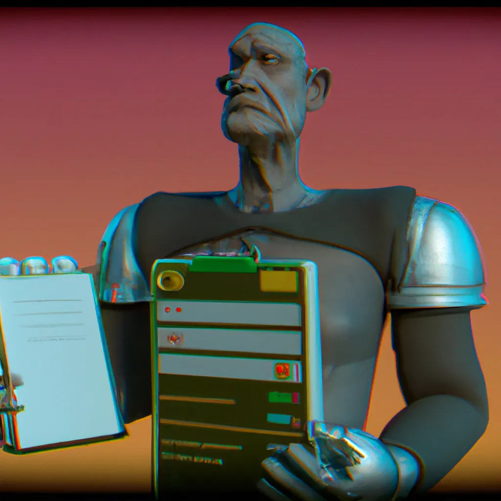 2023 AI-generated concept artwork for Science Fiction book List Maker