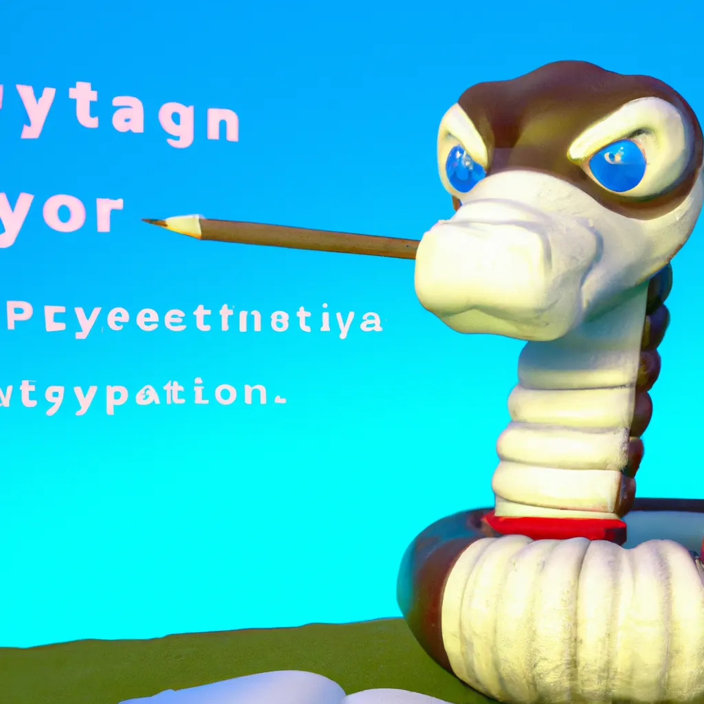 2023 AI-generated concept artwork for Write a Python Docstring