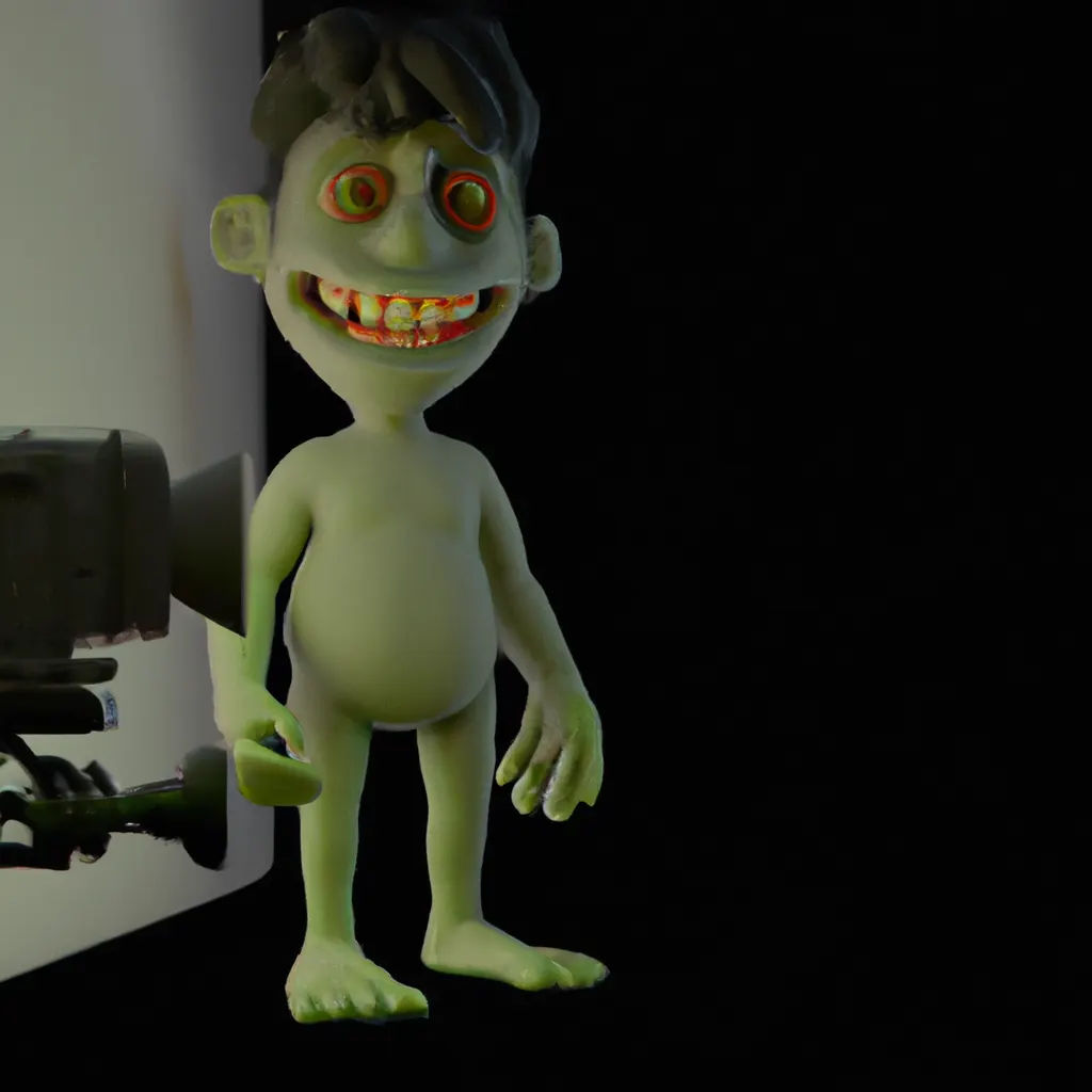 2023 AI-generated concept artwork for Micro Horror Story Creator