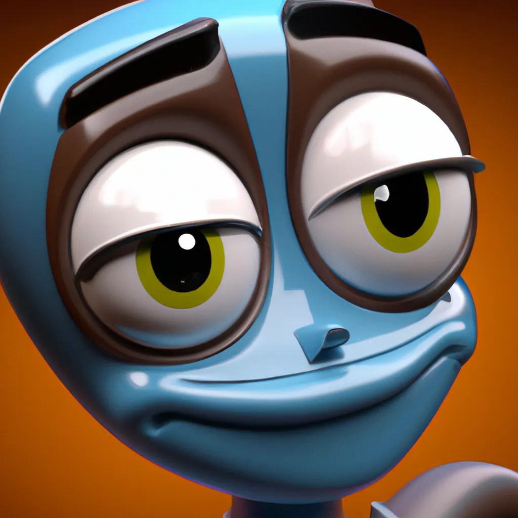 2023 AI-generated concept artwork for  Marv The Sarcastic Chat Bot