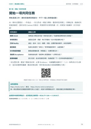 開始一項共同任務